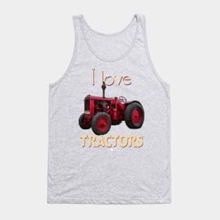 I Love Tractors McCormick Deering Tank Top